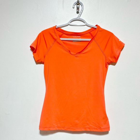 NWOT Columbia Omni-Wick Orange Active Top Size XS - Picture 1 of 9